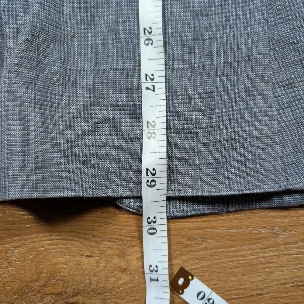 Vince Linen Blazer Sports Coat Jacket Men’s Size Medium Gray 2 Button Business